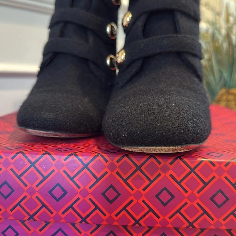 Tory Burch Marissa Boot in Royal Navy Size 8